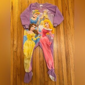 Vintage Disney princess girls pajamas size 3T